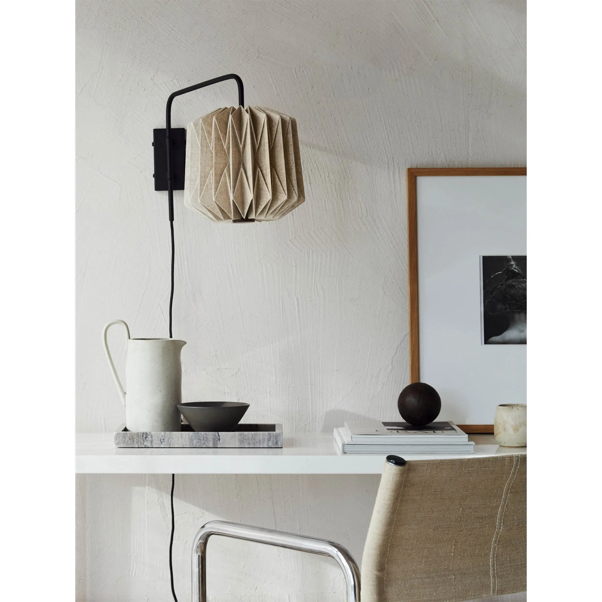 Alba wall | natural linen