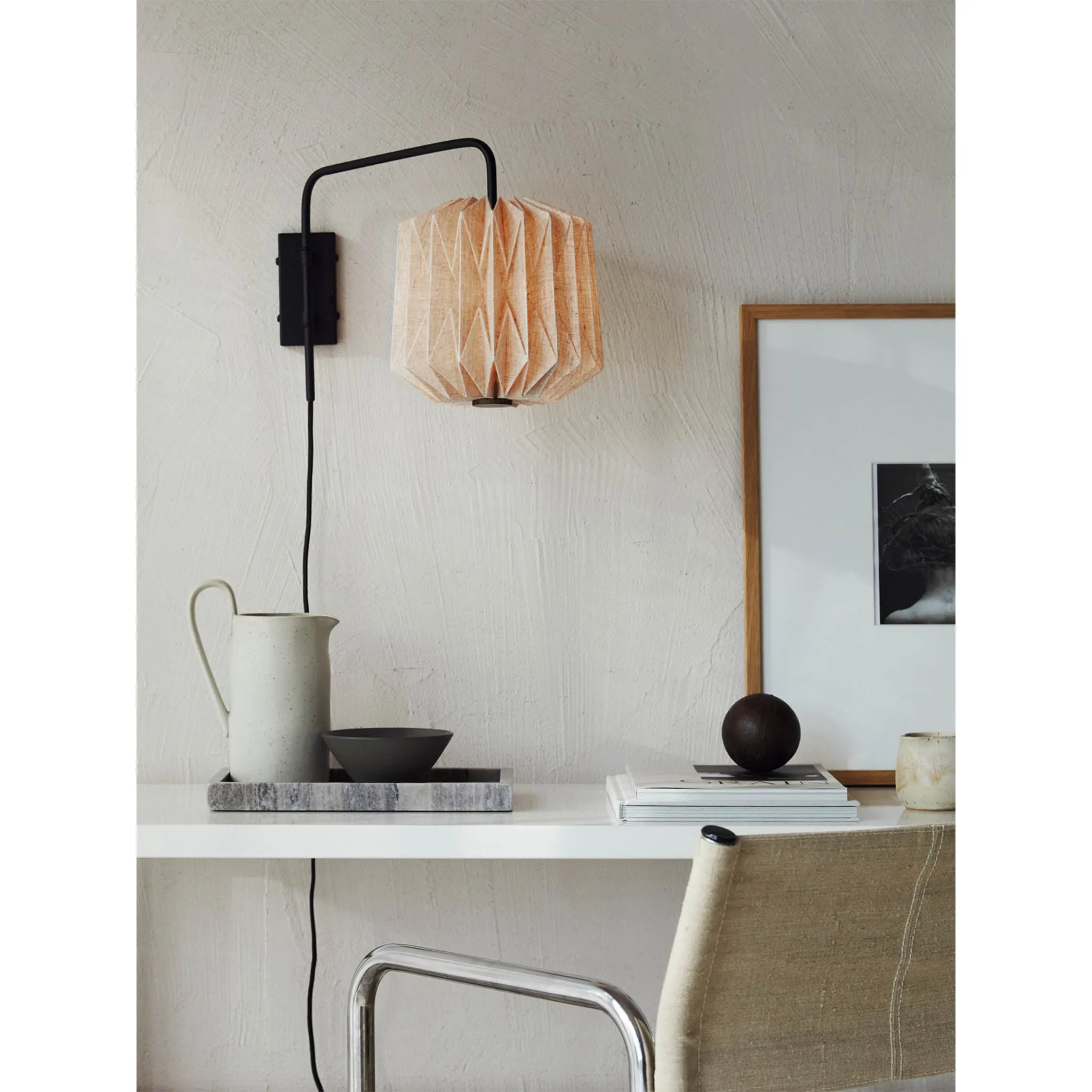 Alba wall | natural linen
