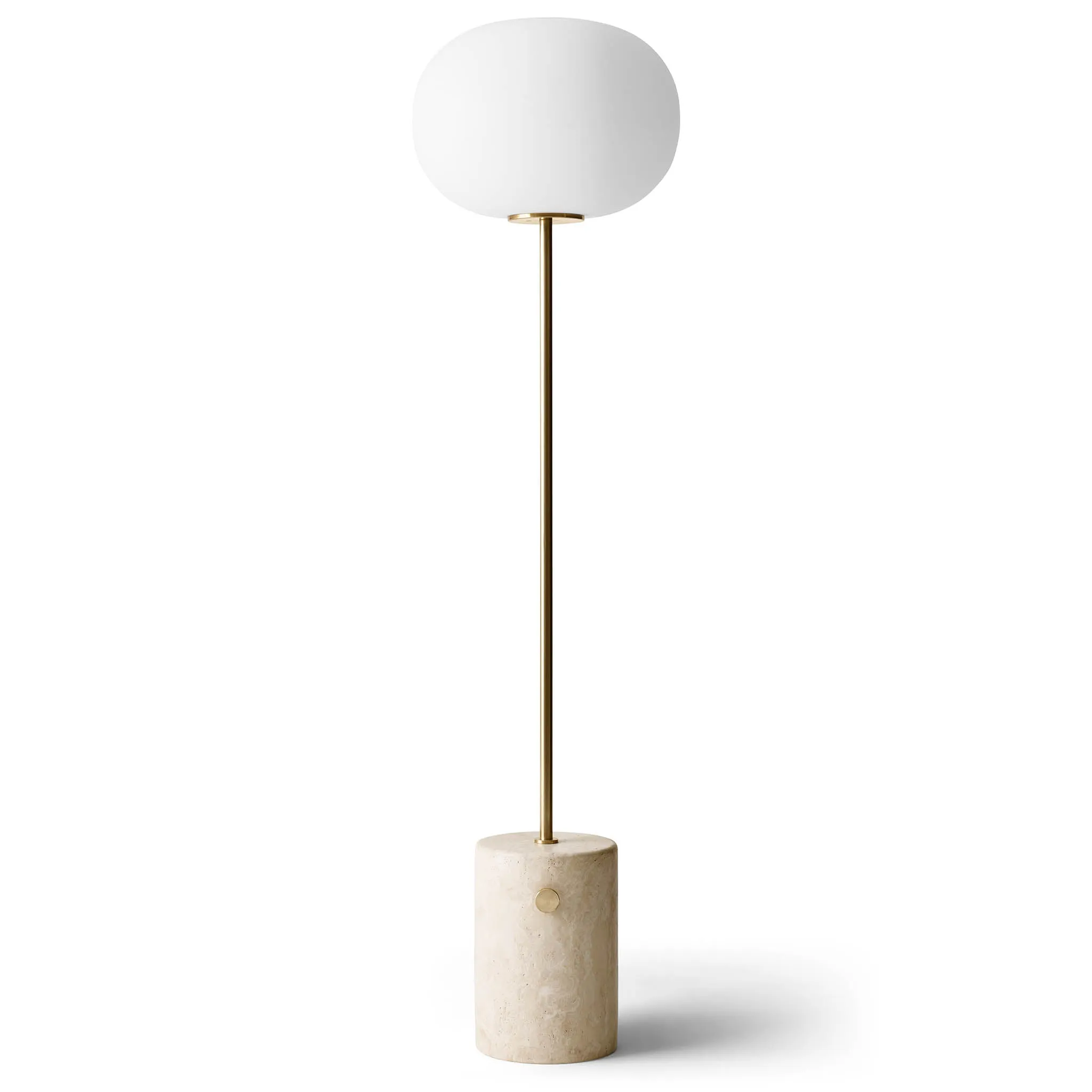 JWDA floor | travertine and brushed brass