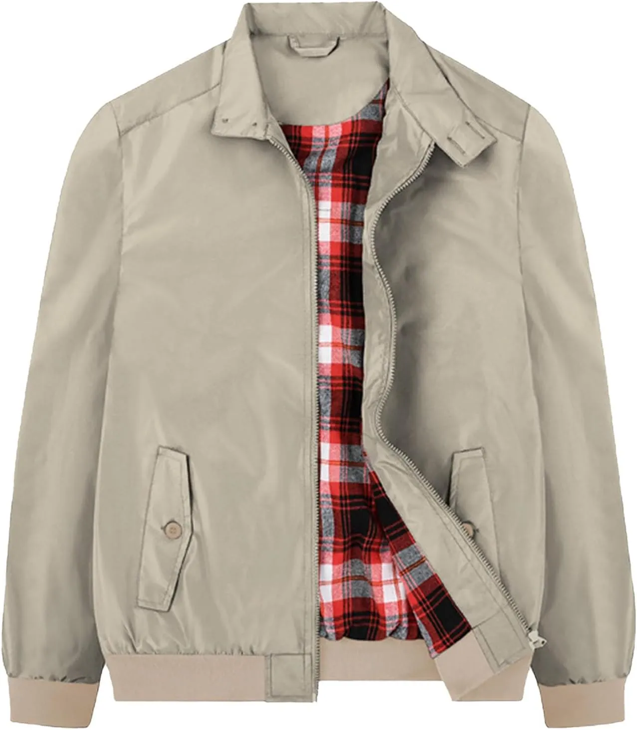 Mens Jackets Thermal Cotton Warm Winter Padded Coats Tactical Rain Stand Collar Jackets Fleece Lined Coat Zip Up Coat