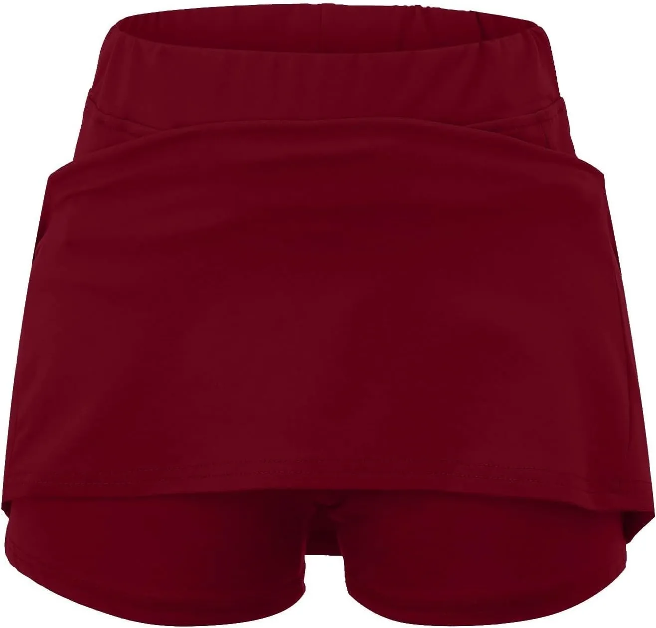 Women's Basic Versatile Stretchy Solid Flared Casual Mini Skort 2025, S-5XL