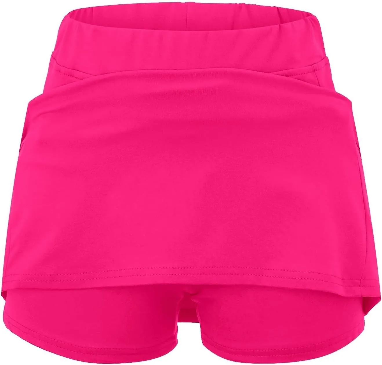 Women's Basic Versatile Stretchy Solid Flared Casual Mini Skort 2025, S-5XL